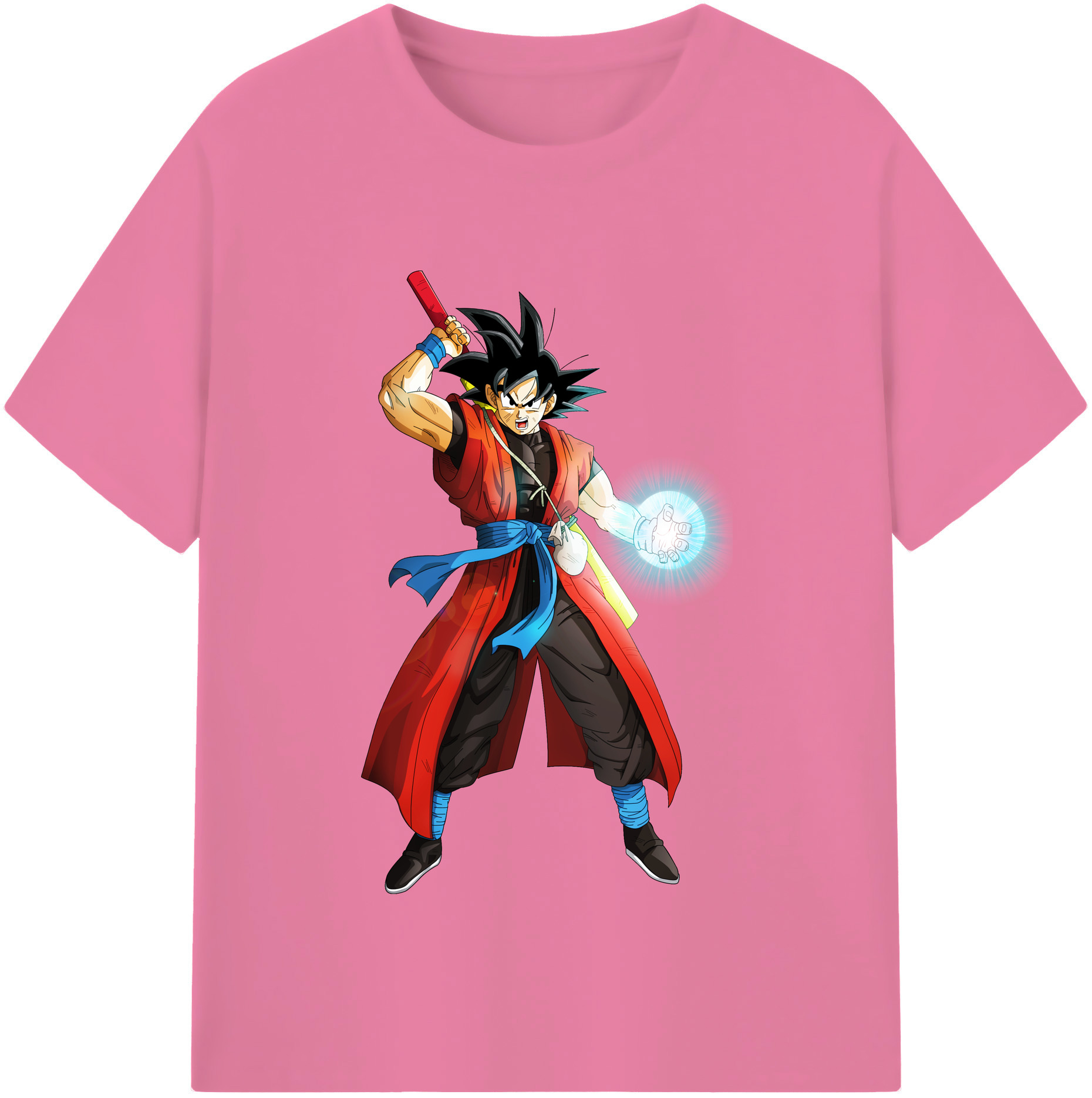 （画像用） ドラゴンボール 孫悟空（そん ごくう）Son Goku カカロット DRAGON BALL Kakarotto 綿100％半袖Tシャツ（フロントプリント）